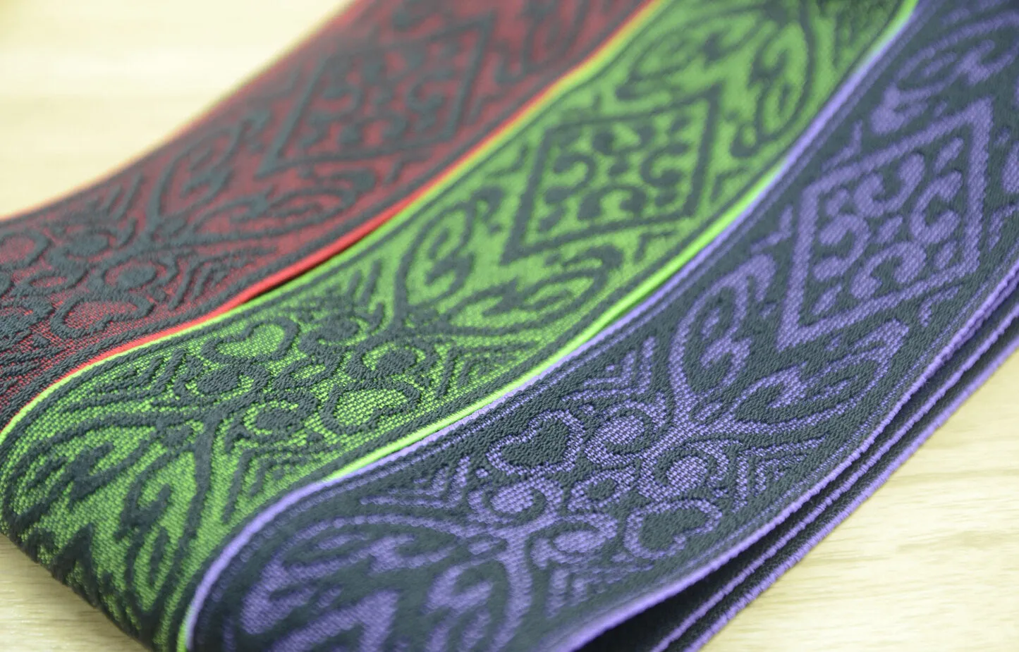 2 inch 50mm Wide Embroidery Jacquard Elastic Band - 1 Yard