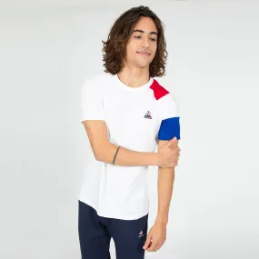 2210554-BAT Tee SS N°1 M n.o.w/b.electro/rouge e | T-shirt Unisexe