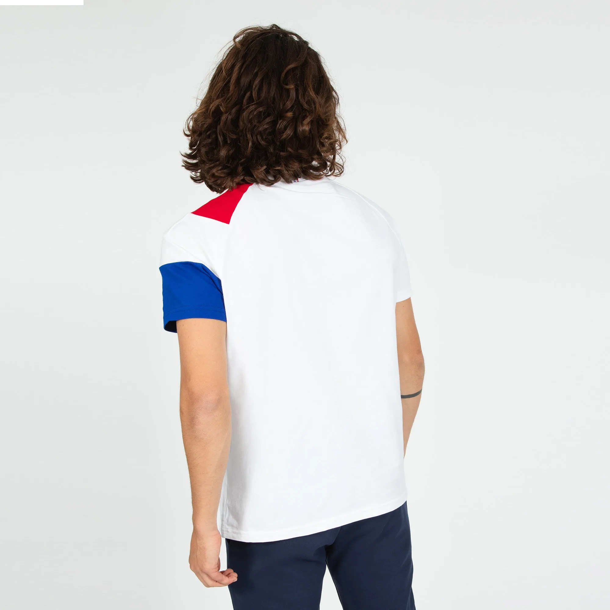 2210554-BAT Tee SS N°1 M n.o.w/b.electro/rouge e | T-shirt Unisexe