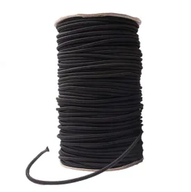 2.3mm Round Stretch Elastic Bungee Cord (By the Roll)