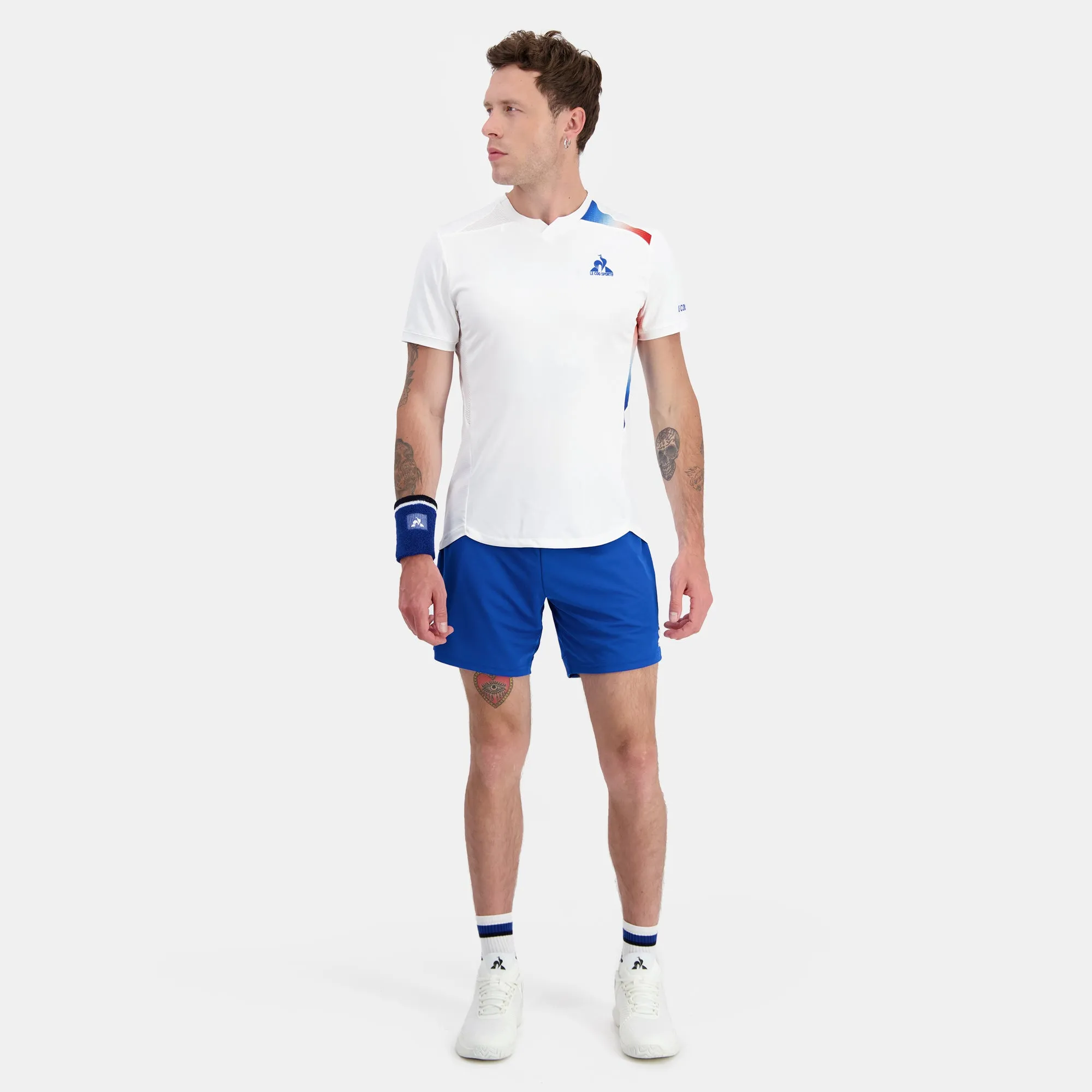 2410517-TENNIS PRO Tee SS 24 N°1 M new optical w | T-shirt Homme