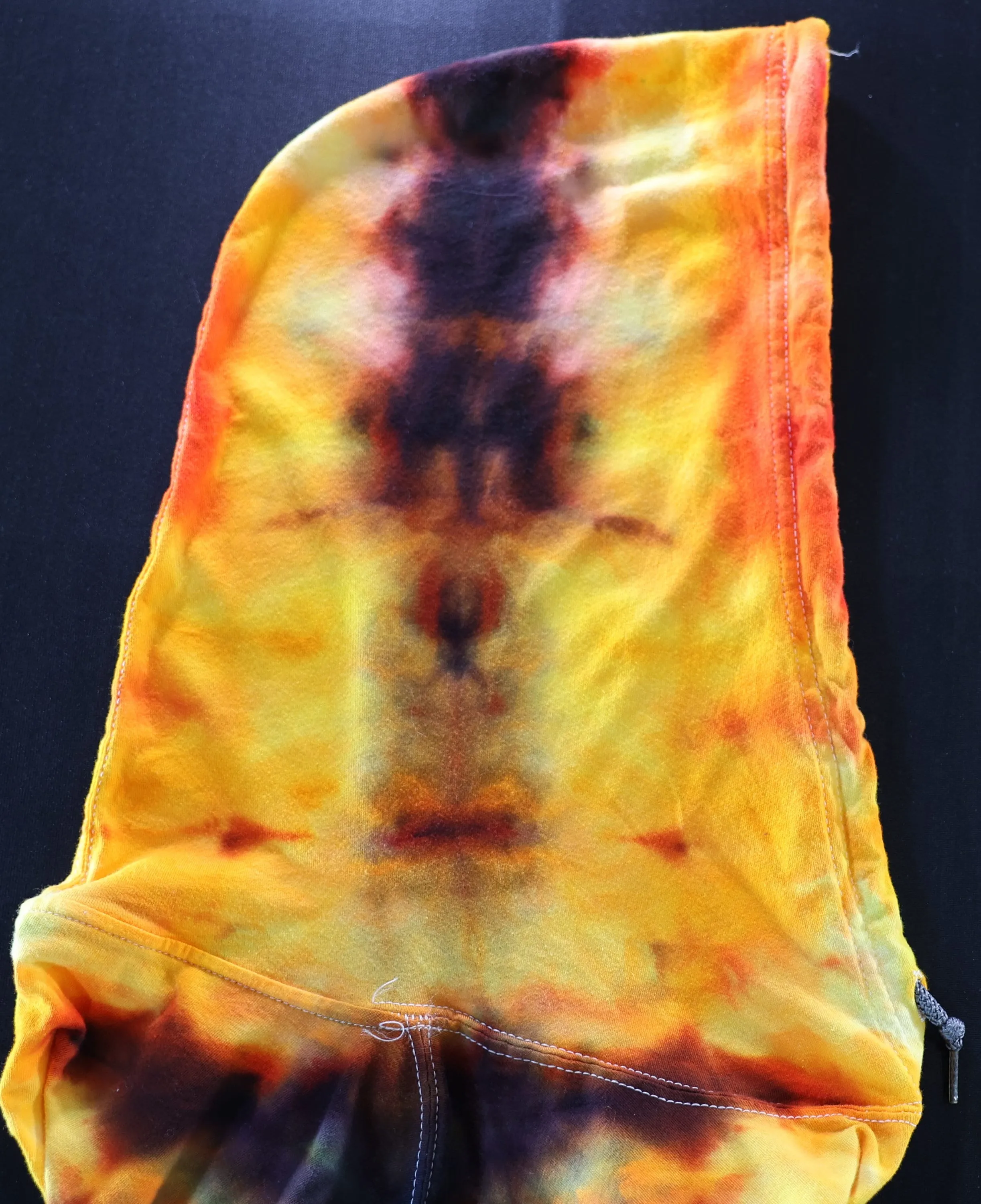 3X Glitch Variation Ice Dye Tie Dye on a Lightweight Hooded Gildan Softstyle Lightweight Hooded** Long Sleeve Shirt Read Description