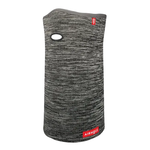 Airhole Waffle Knit Ergo Airtube Neck Warmer Tech Grey