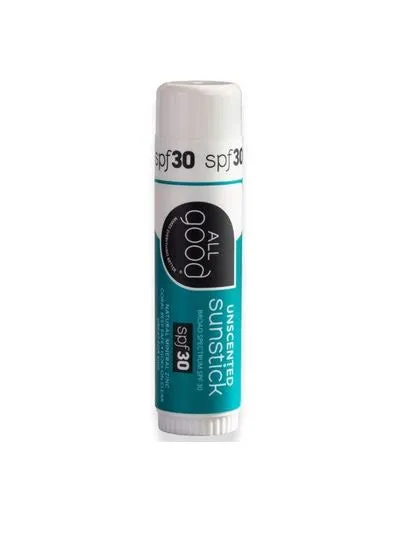 All Good Unscented Sunstick Sunscreen-0.6 oz