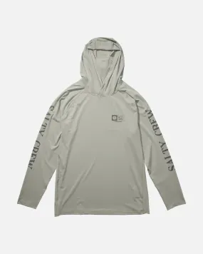 Alpha Flag Gray Pinnacle Hood   Mask