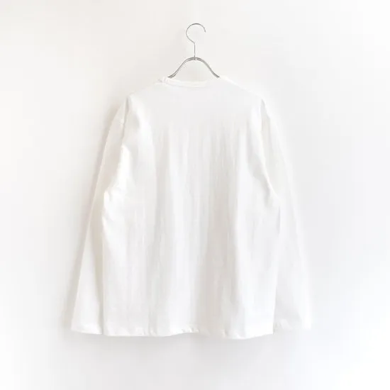 ARMI | Top | Hardman Crew Pocket Long T - White