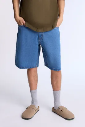 Arsenic Mens Loose Fit Denim Shorts
