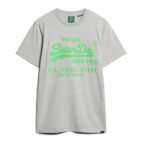 Athletic Grey Marl Neon T-Shirt