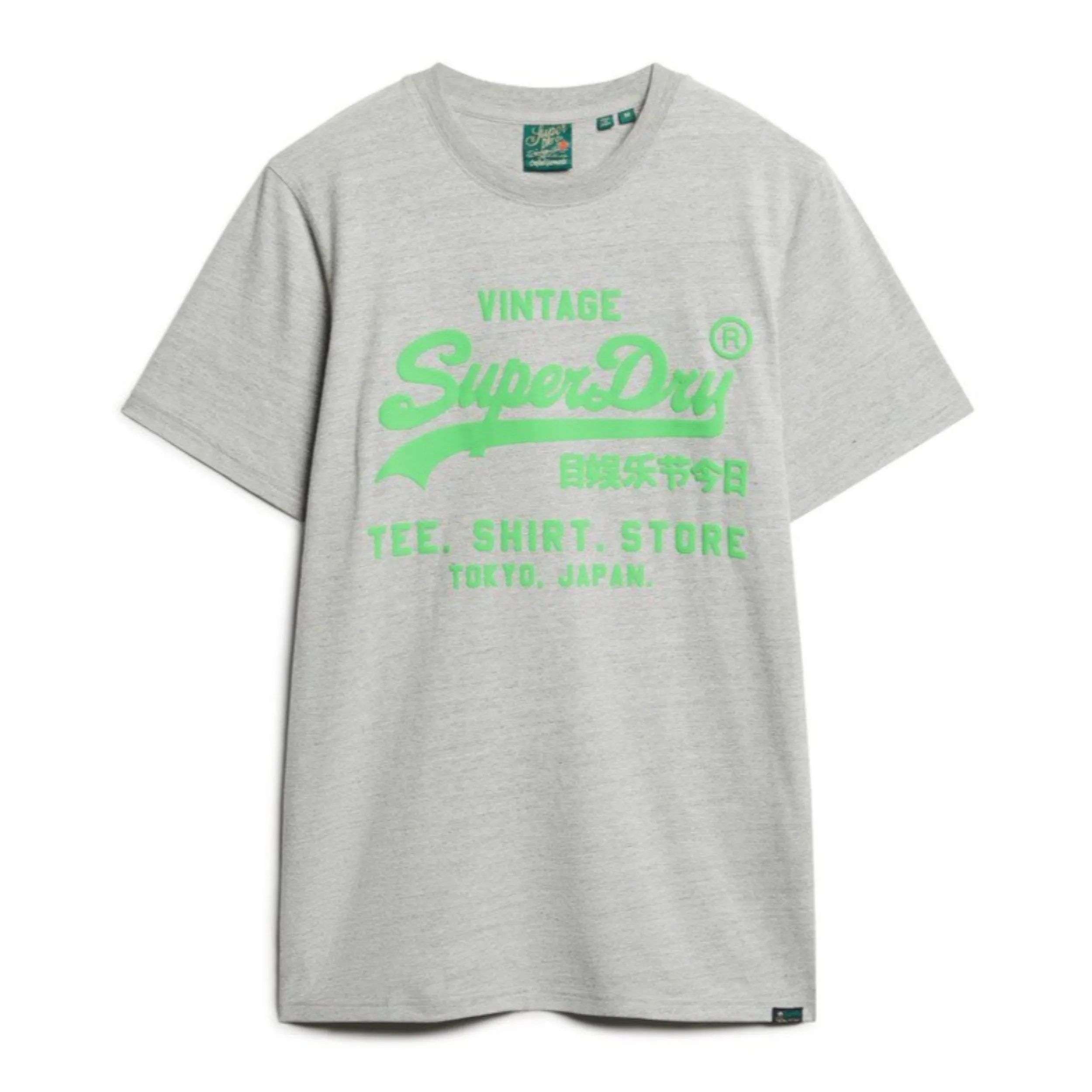 Athletic Grey Marl Neon T-Shirt
