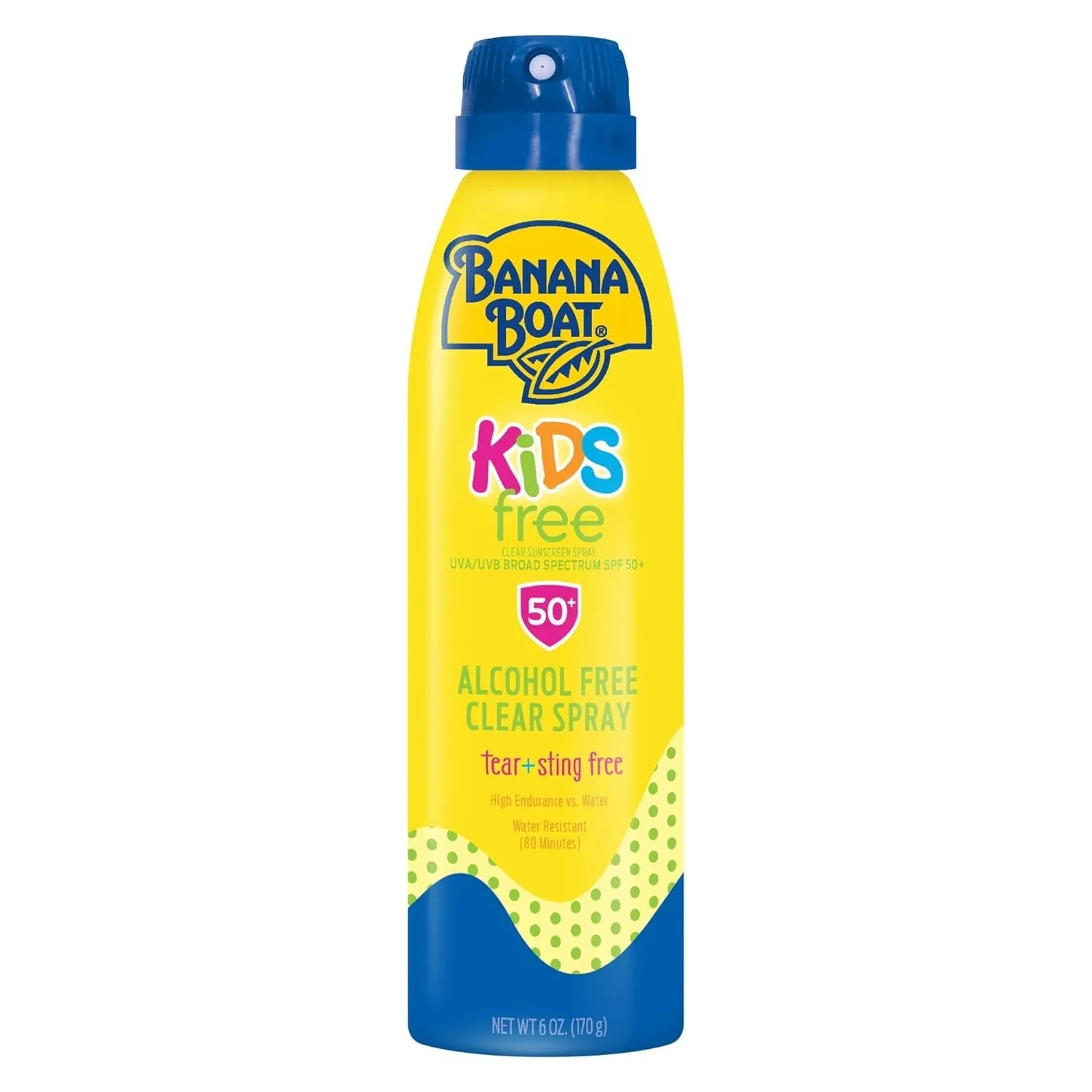 Banana Boat Kids Free Clear Ultramist Sunscreen Spray SPF 50 