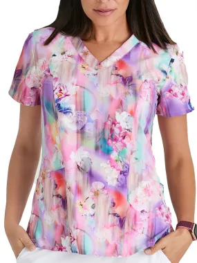 Barco One - Women’s Thrive Print V-Neck Scrub Top