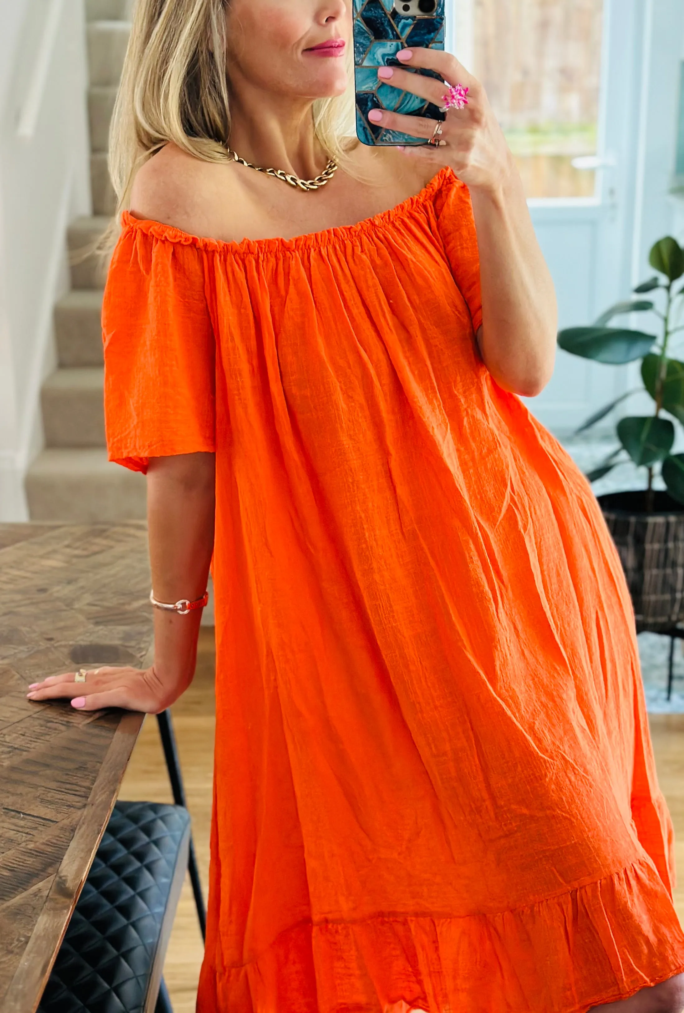 Bardot Cotton Dress