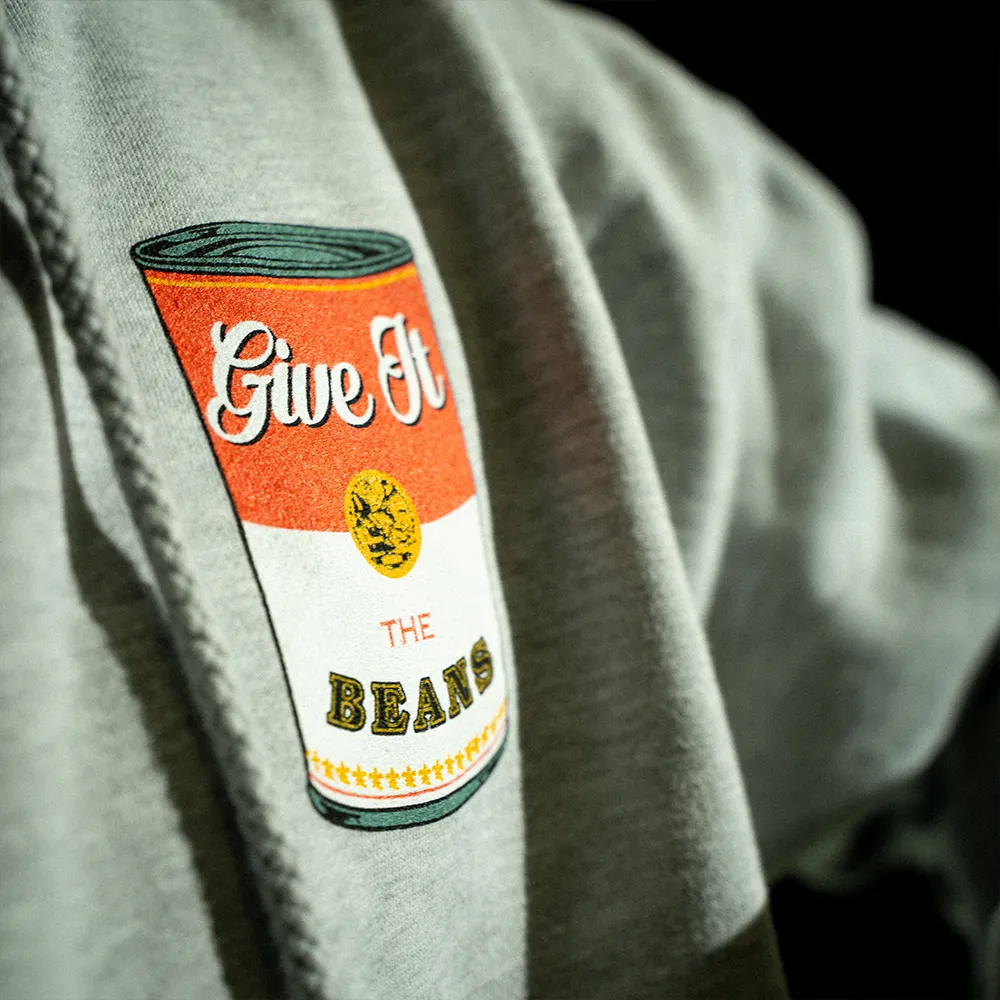 Beans Can Hoodie - Grey