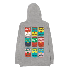 Beans Can Hoodie - Grey