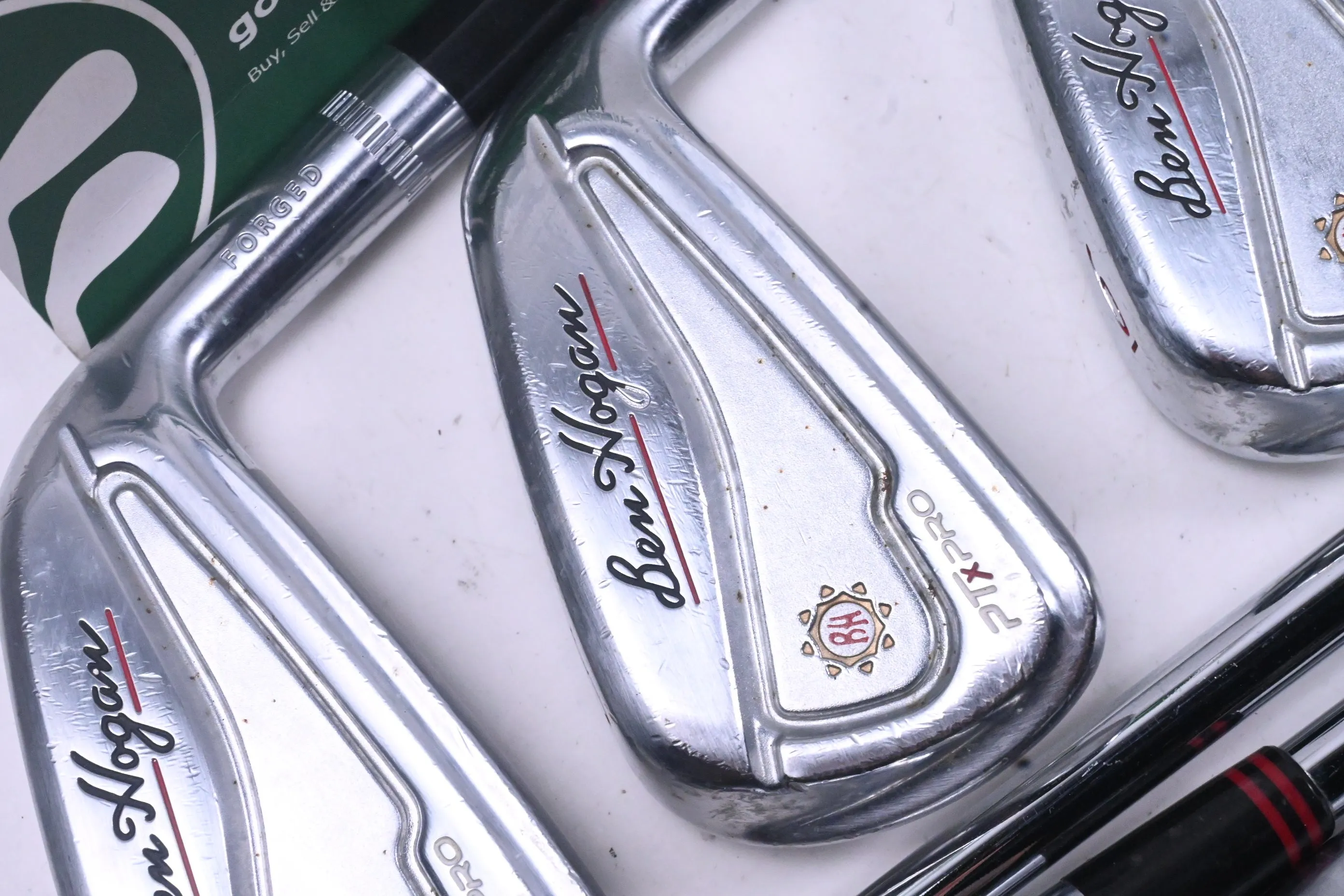 Ben Hogan PTX Pro Irons / 4-PW / Stiff Flex KBS Tour 110 Shafts