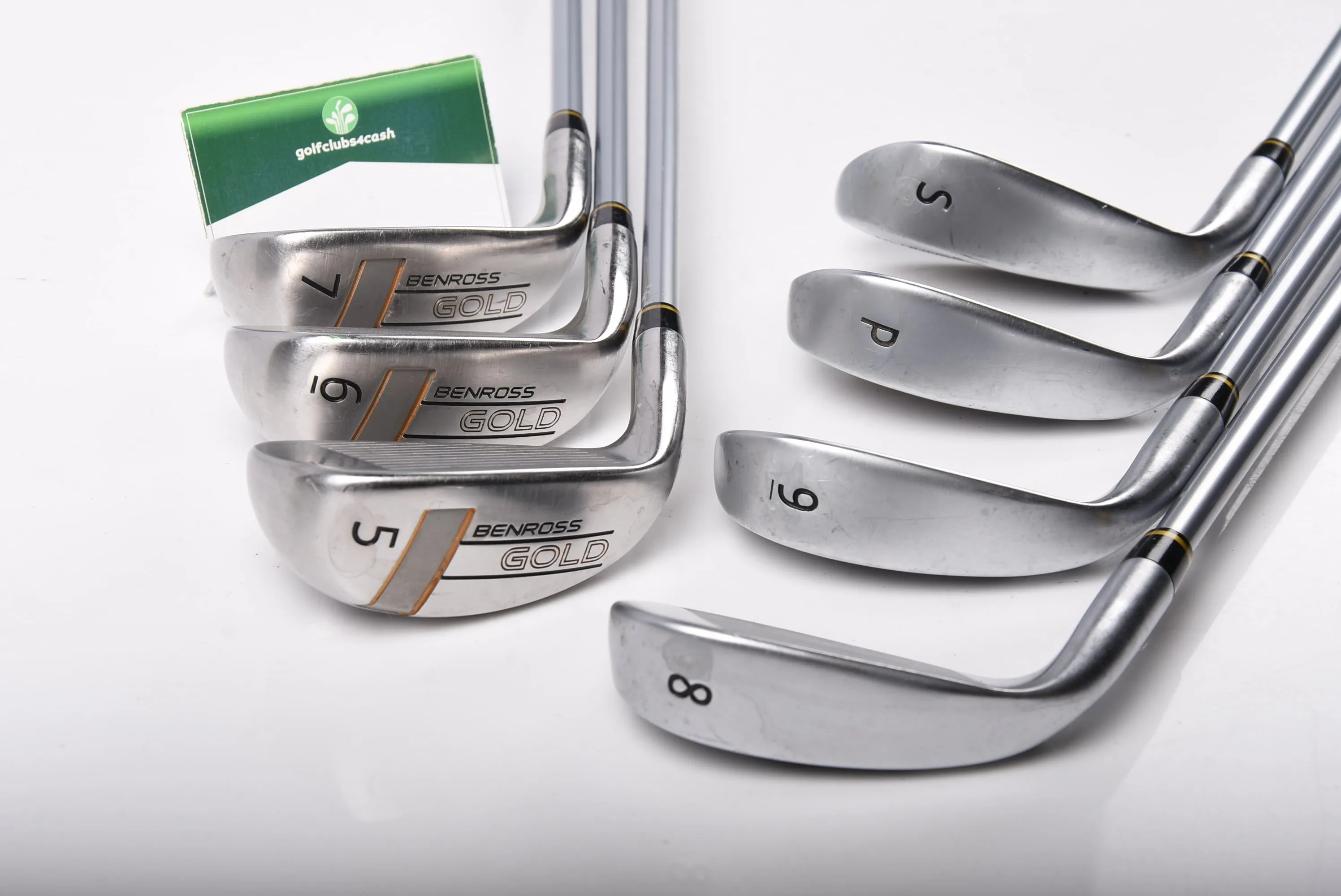 Benross Gold 2019 Irons / 5-PW SW / Senior Flex Fujikura Vista Pro 50 Shaft