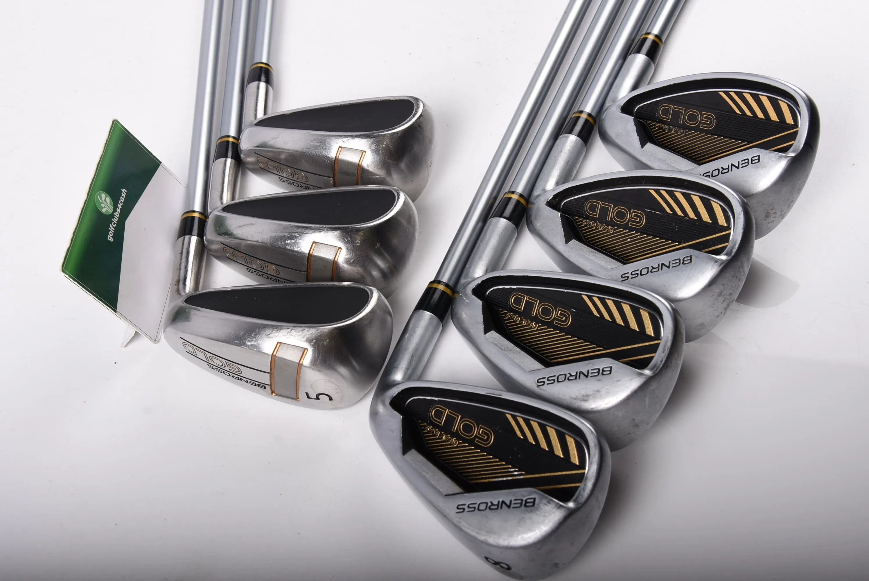 Benross Gold 2019 Irons / 5-PW SW / Senior Flex Fujikura Vista Pro 50 Shaft