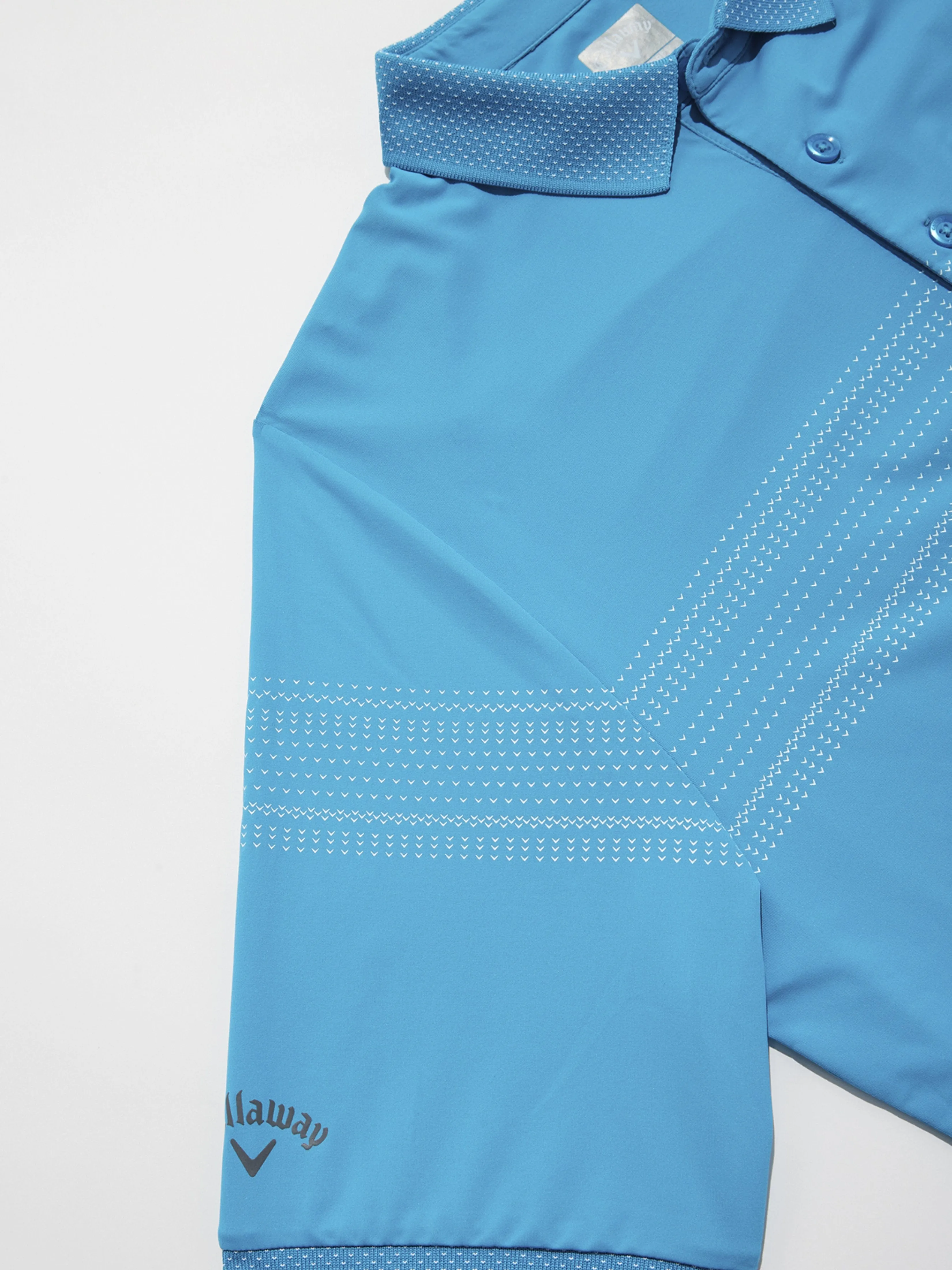 Big & Tall Swing Tech™ Birdseye Racer Stripe Polo