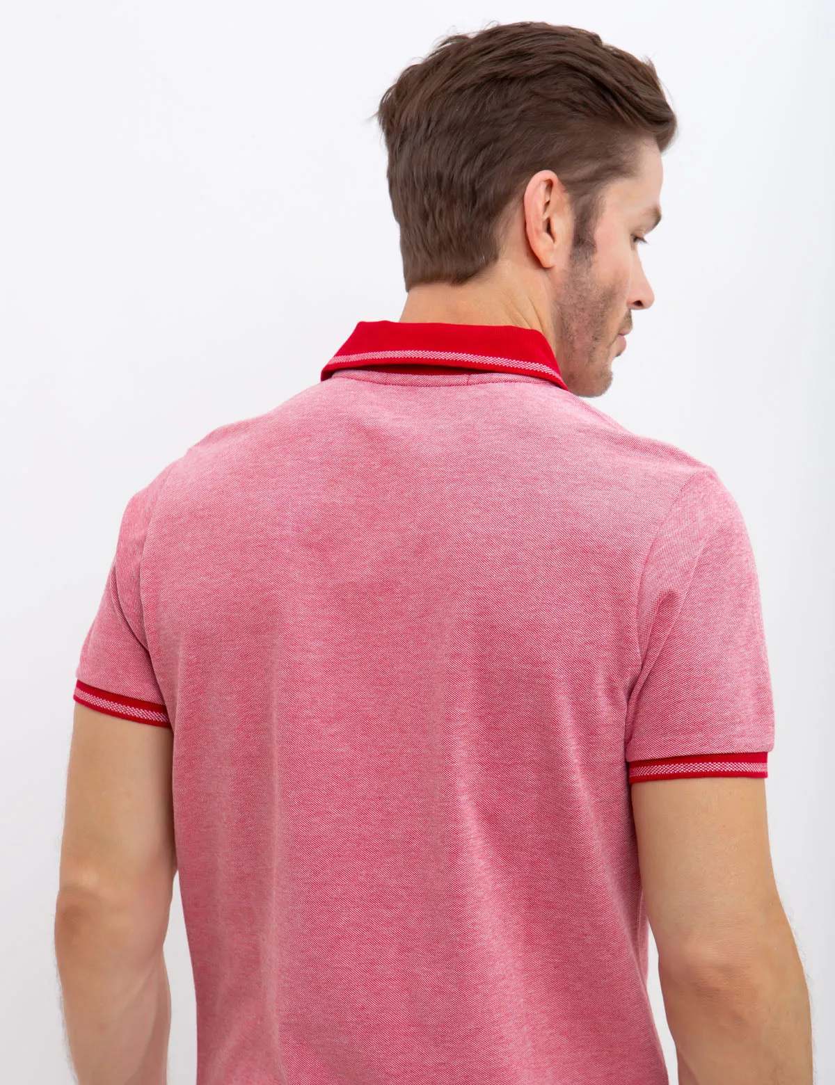 BIRDSEYE PIQUE POLO SHIRT
