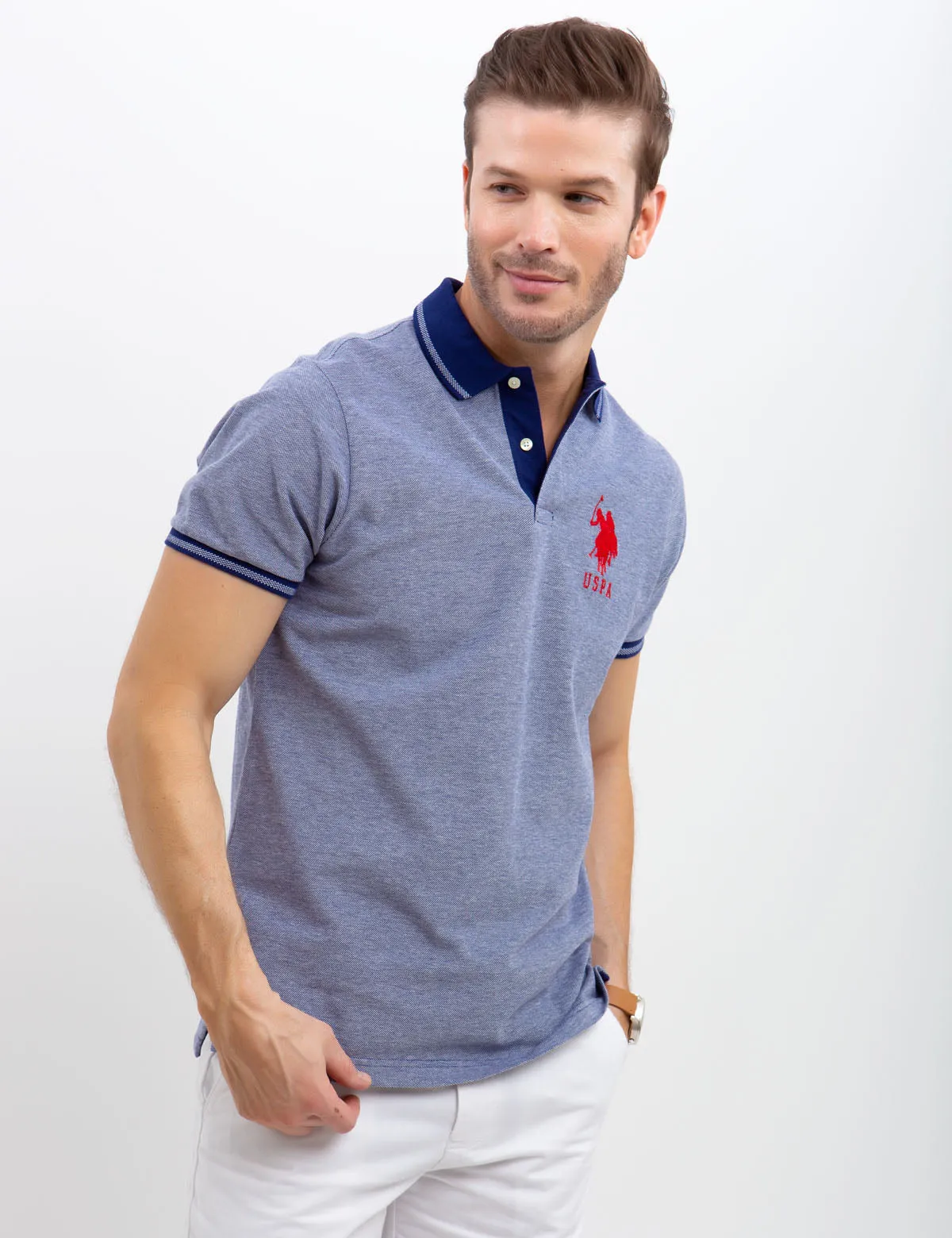 BIRDSEYE PIQUE POLO SHIRT
