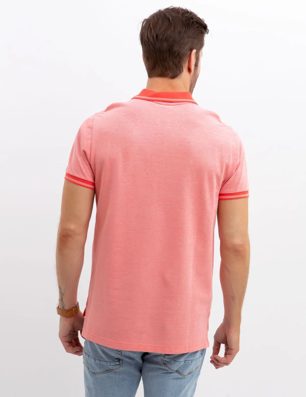 BIRDSEYE PIQUE POLO SHIRT