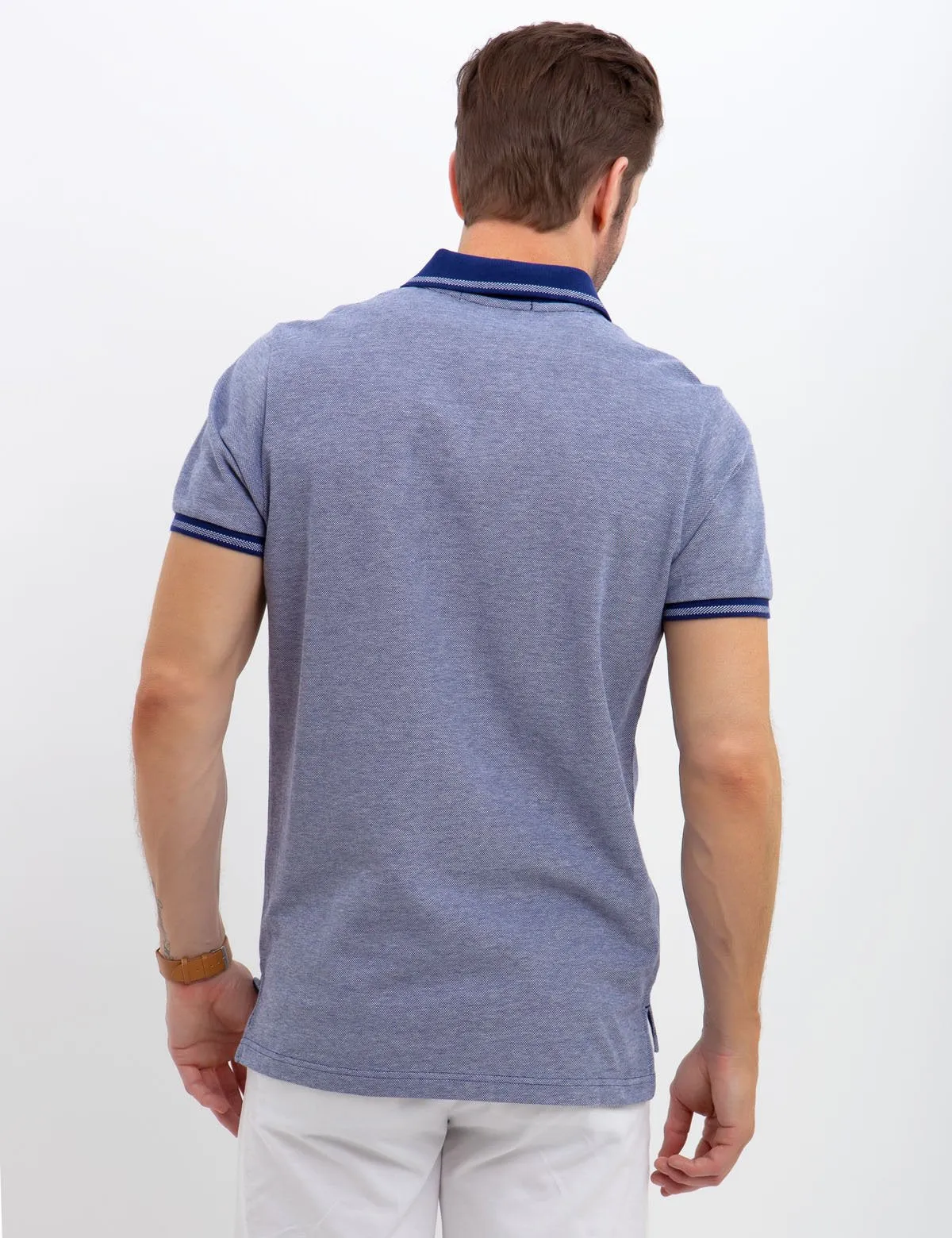 BIRDSEYE PIQUE POLO SHIRT