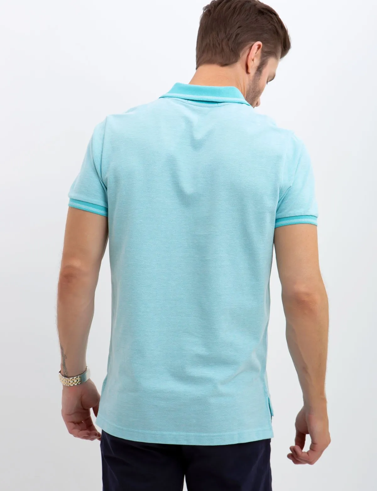 BIRDSEYE PIQUE POLO SHIRT