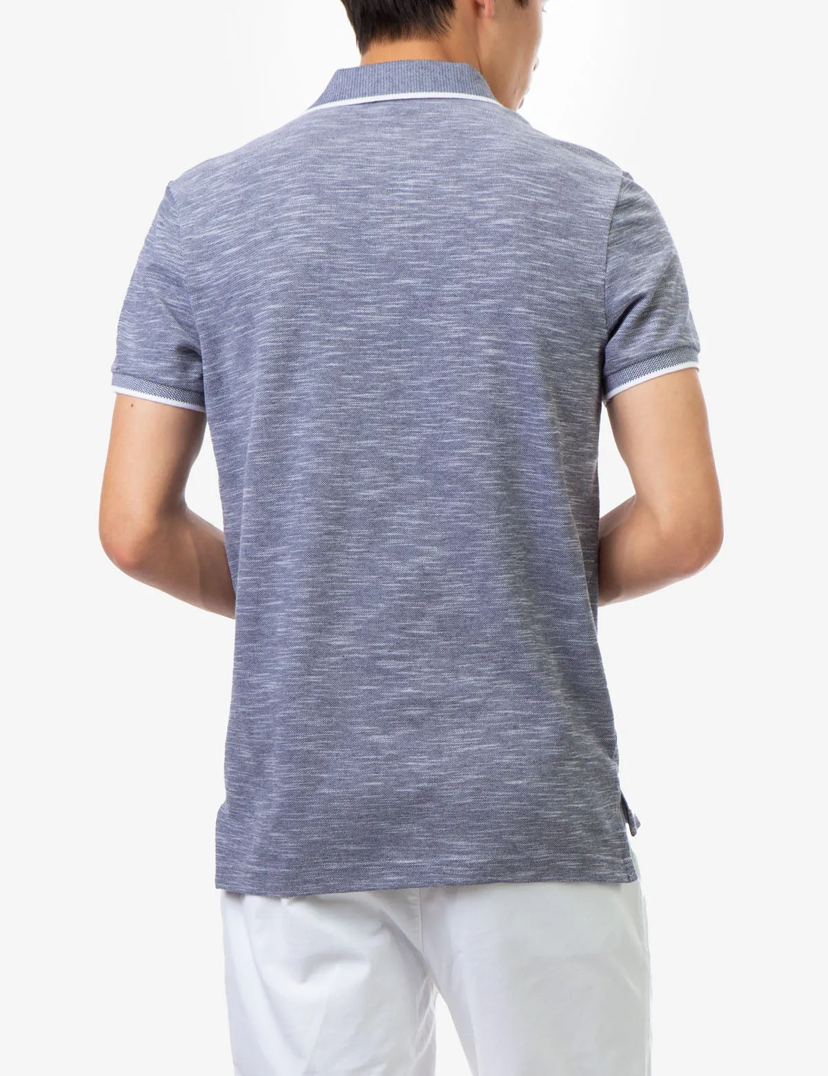 BIRDSEYE SLUB POLO SHIRT
