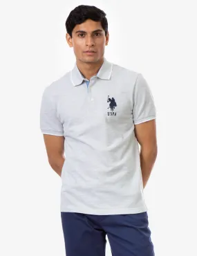BIRDSEYE SLUB POLO SHIRT