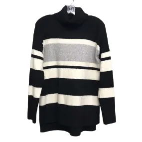 BLACK & GREY SWEATER by TALBOTS Size:L