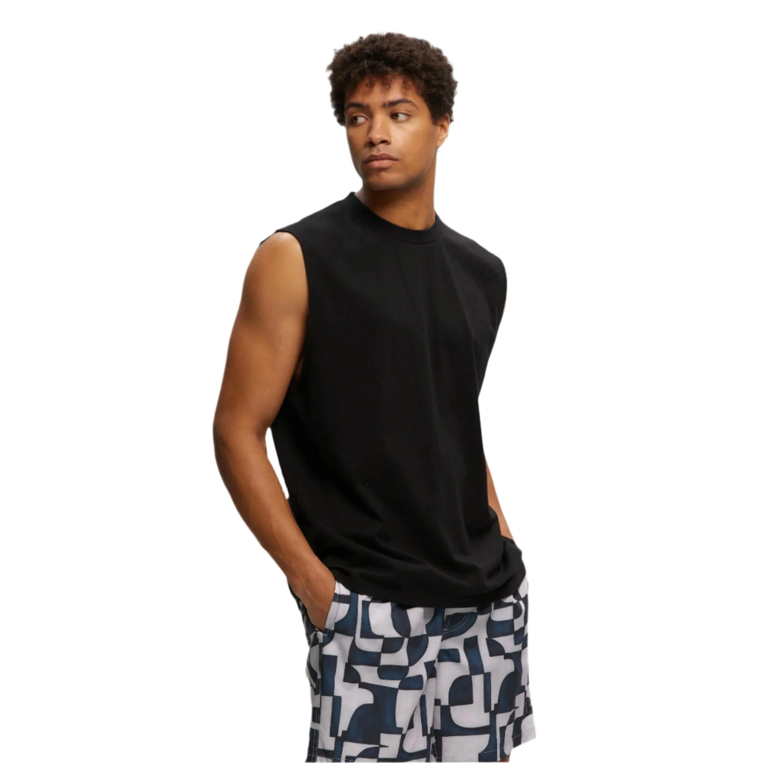 Black Muscle Tank