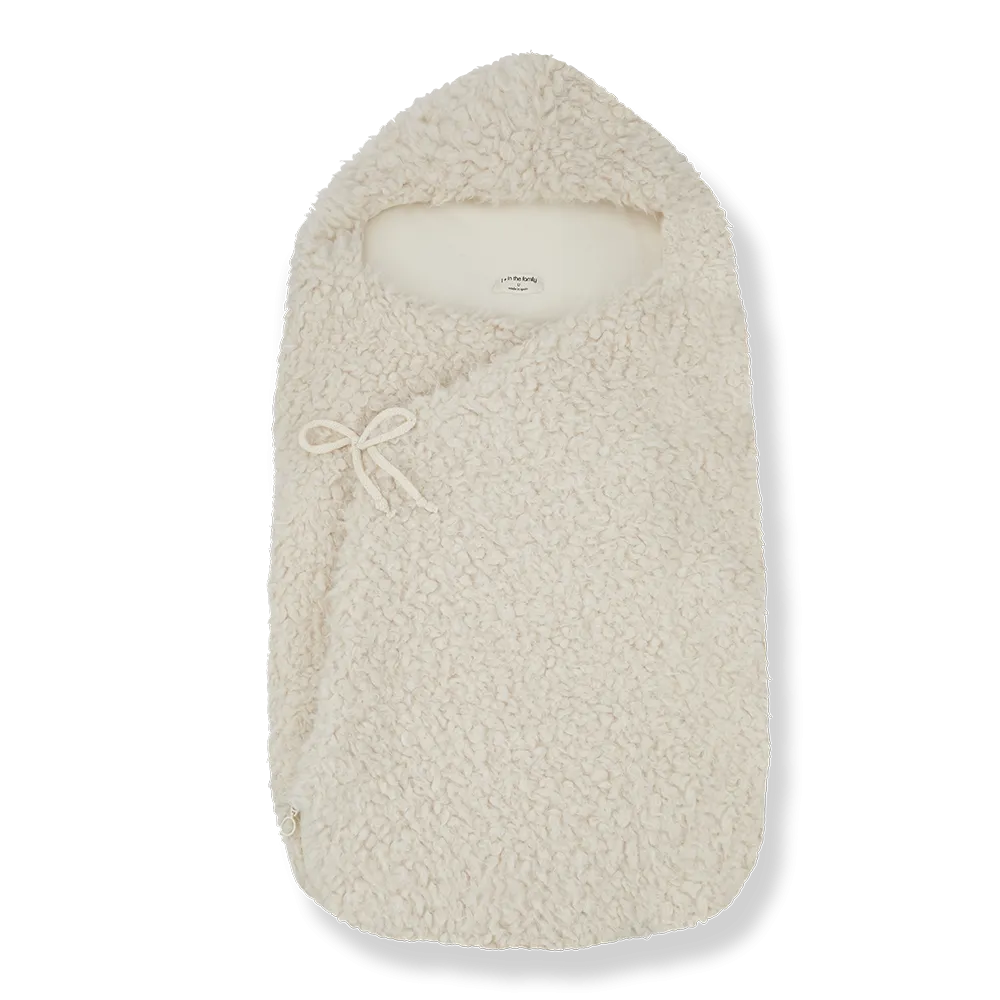 bunting sherpa - ecru