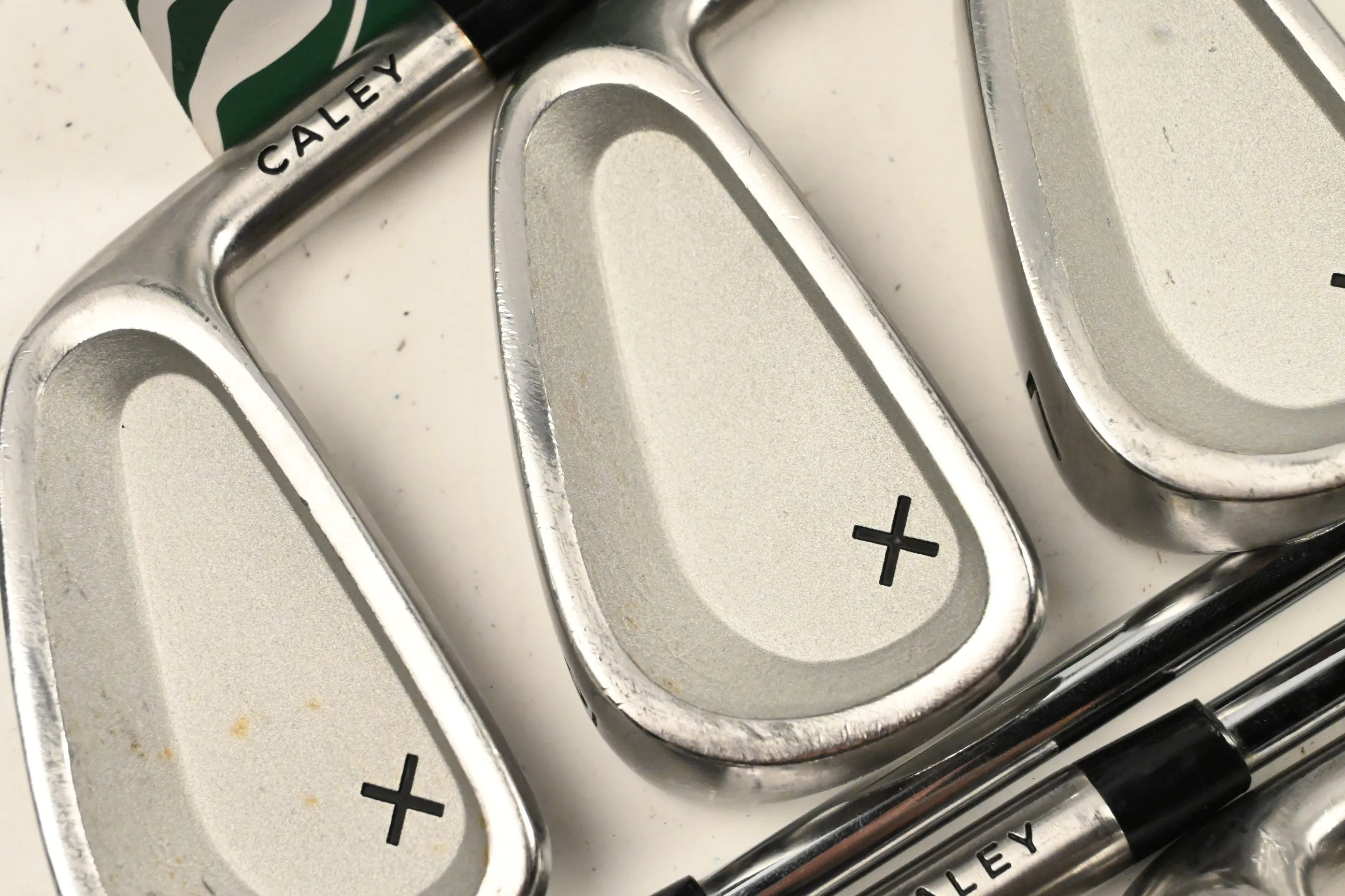 Caley X Irons / 5-PW SW / Regular Flex Steel Shafts / No Shaft Bands