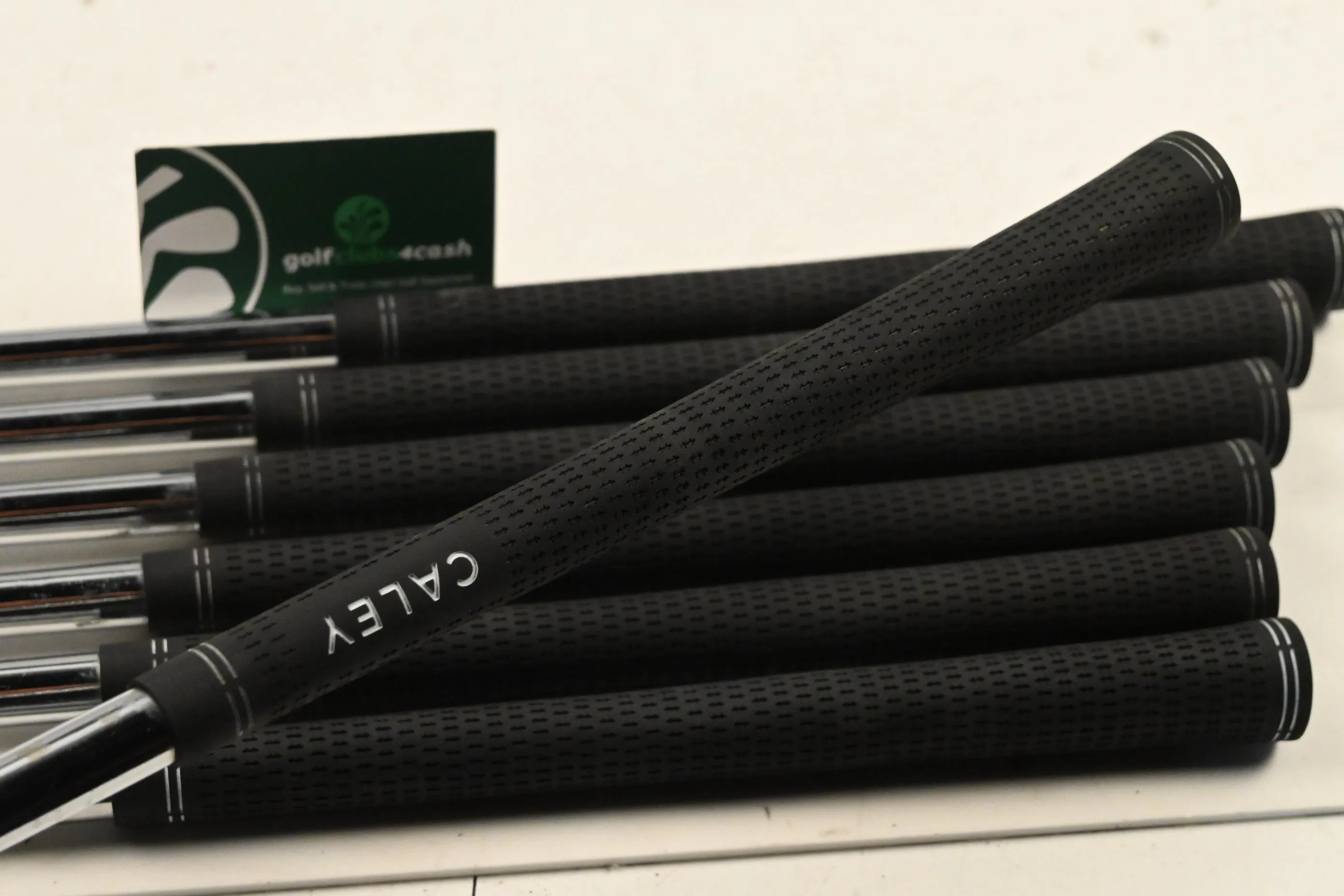Caley X Irons / 5-PW SW / Regular Flex Steel Shafts / No Shaft Bands