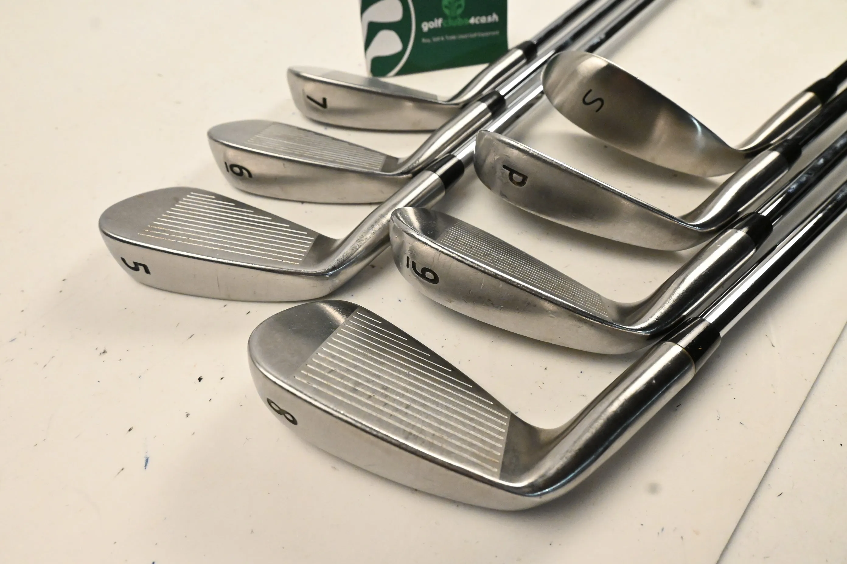 Caley X Irons / 5-PW SW / Regular Flex Steel Shafts / No Shaft Bands
