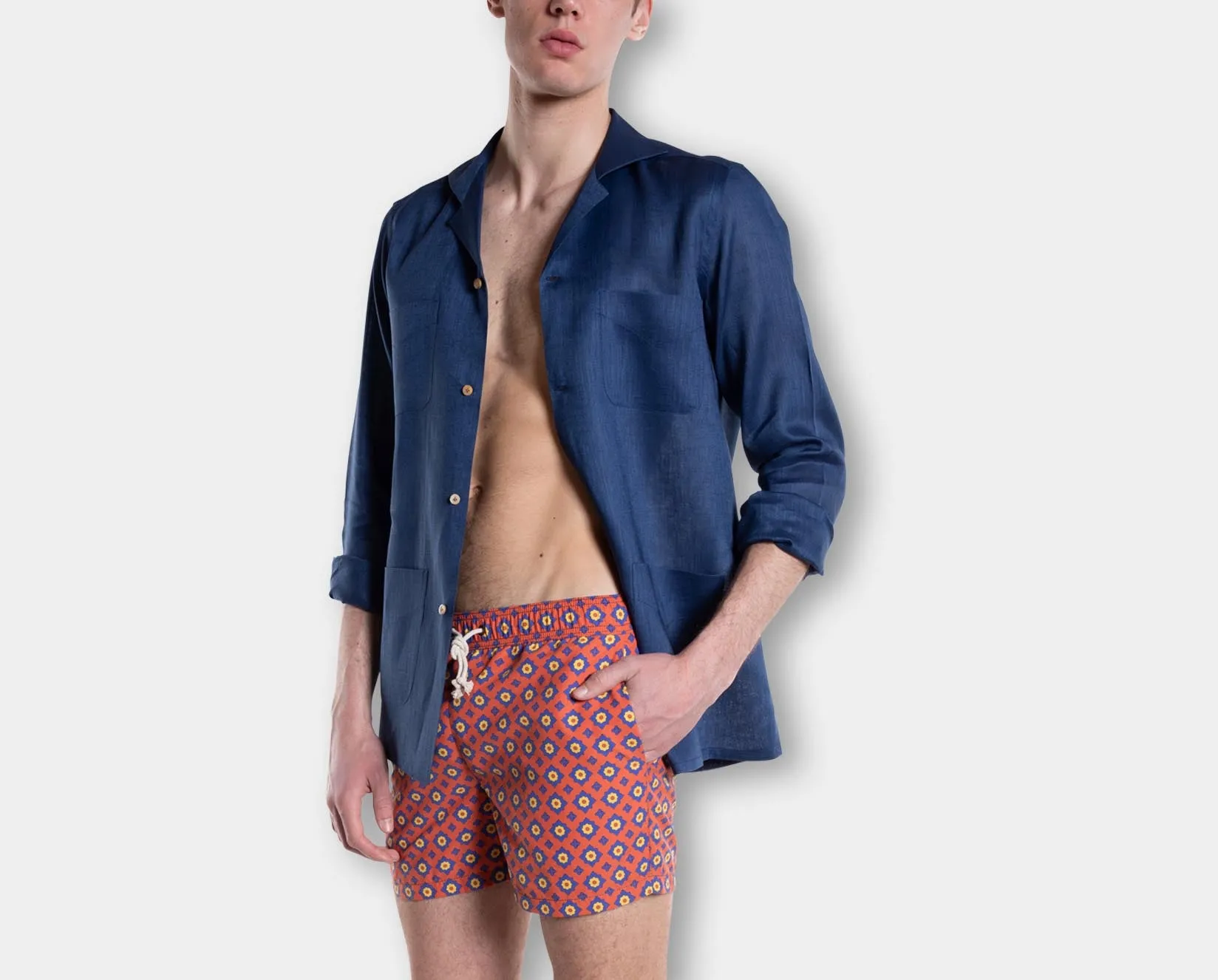 Camicia Ischia Blu Notte