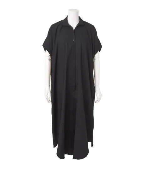 CANACO | Cotton Long Shirt Dress