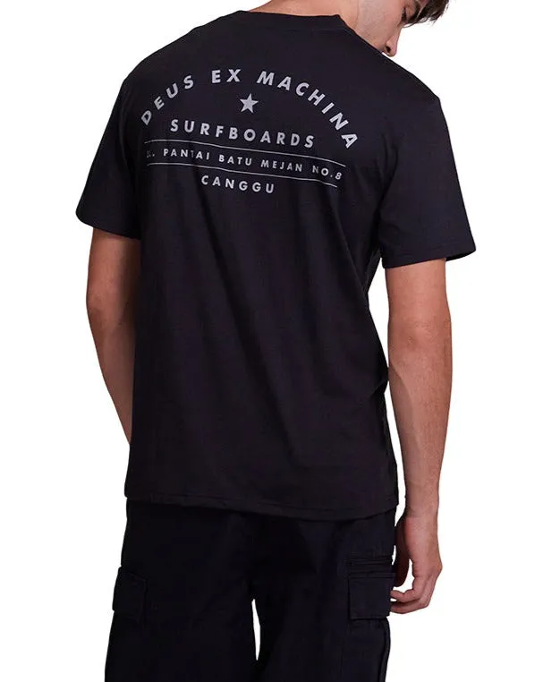 Canggu Surf Tee Black