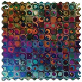 Cercles Et Des Carres Wooden Jigsaw Puzzle