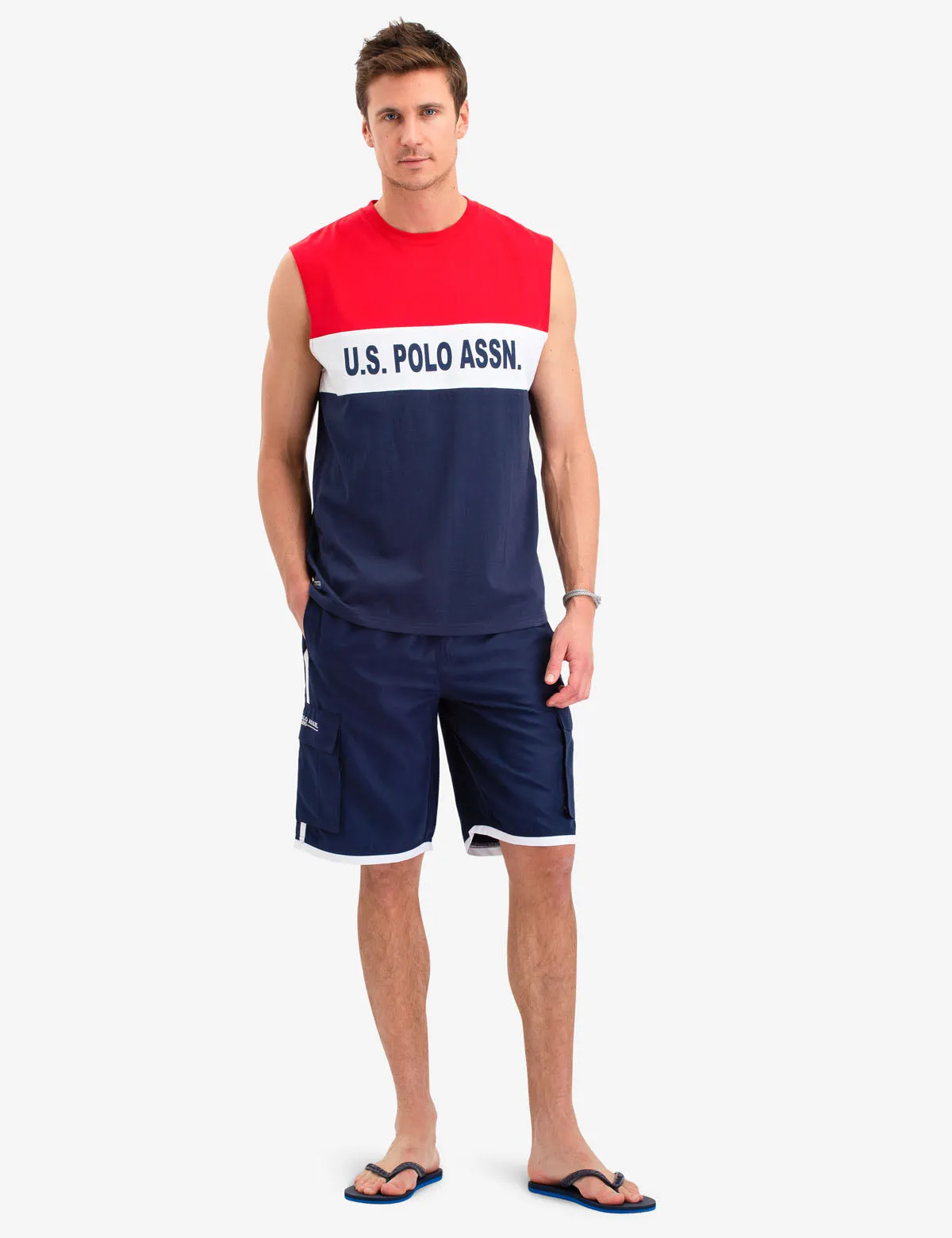 CHEST LOGO TANK