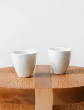 Coffee Cup Porcelain White
