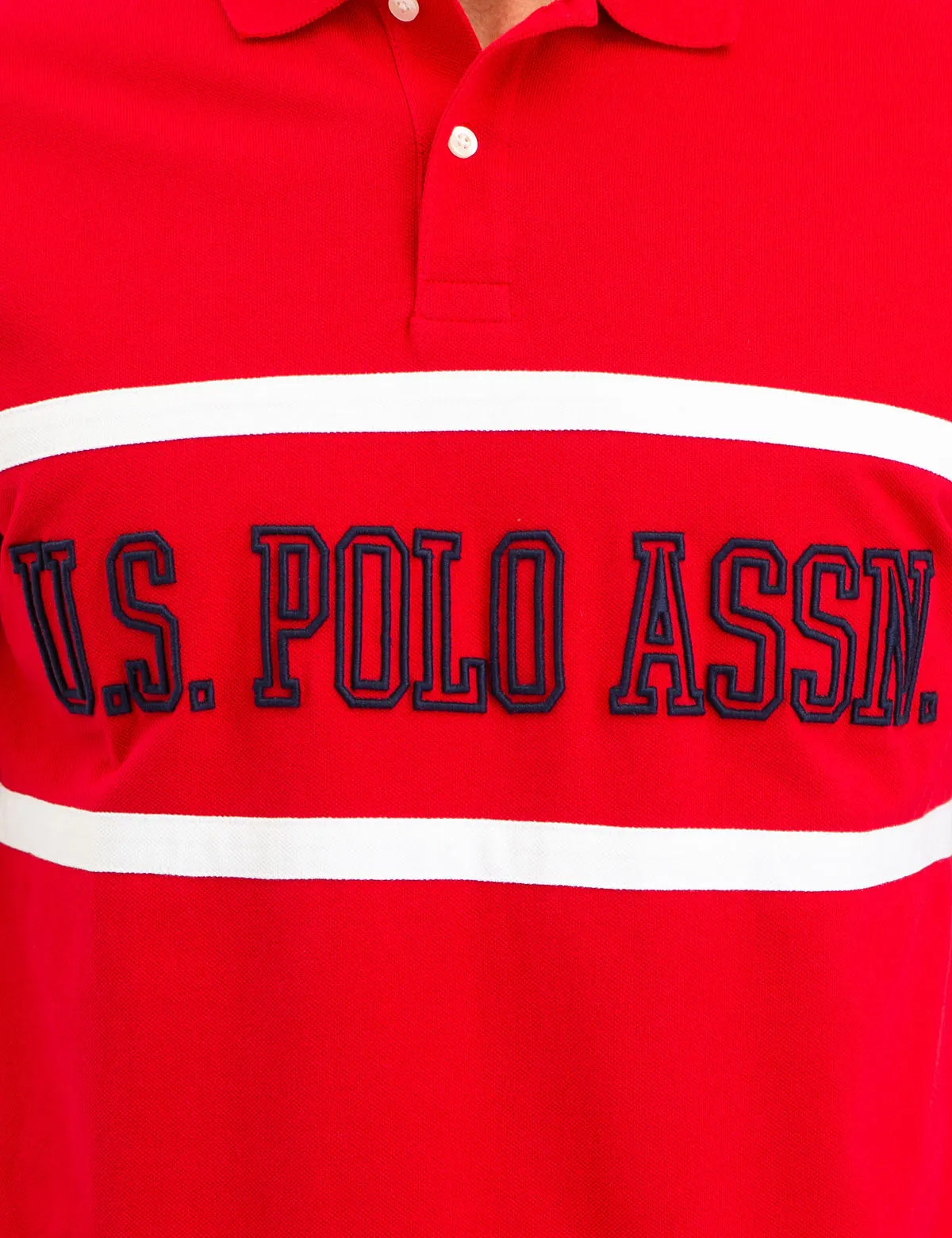 COLORBLOCK CHEST LOGO POLO SHIRT