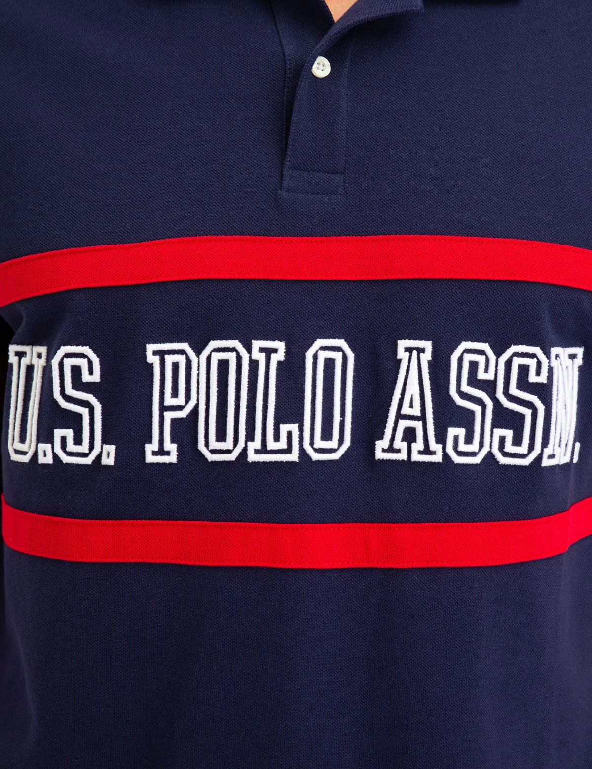 COLORBLOCK CHEST LOGO POLO SHIRT
