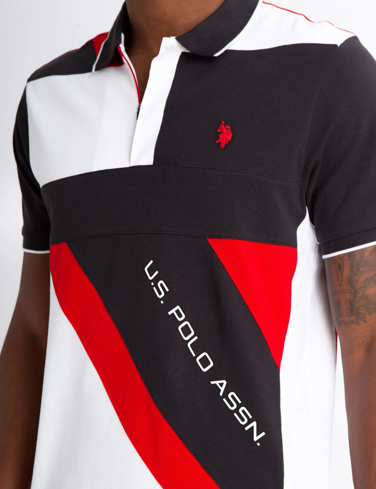 COLORBLOCK POLO SHIRT
