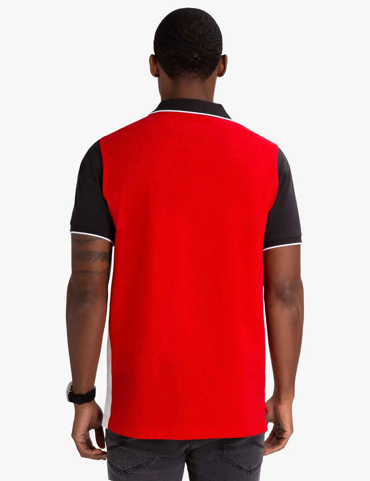COLORBLOCK POLO SHIRT