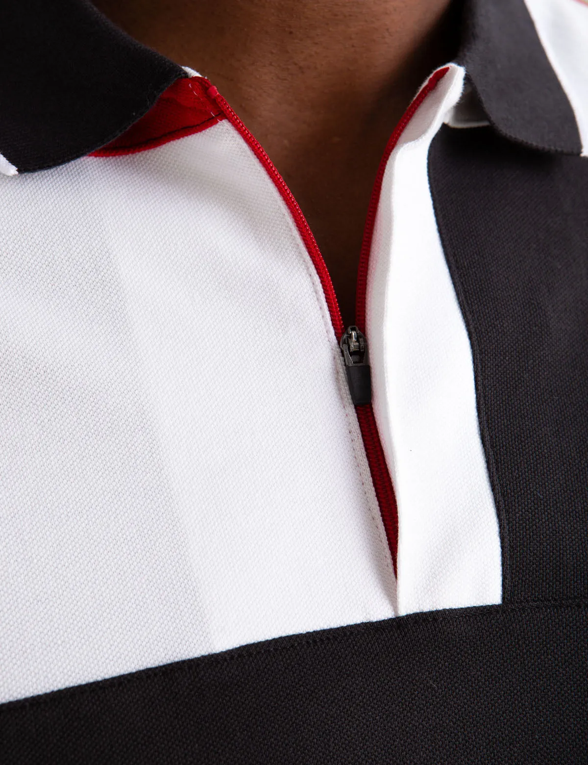 COLORBLOCK POLO SHIRT