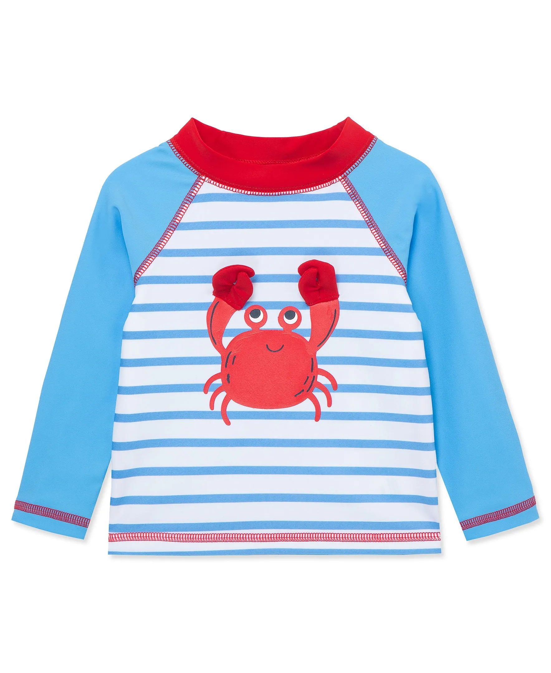 Crab Long Sleeve Toddler Rashguard (2T-4T)