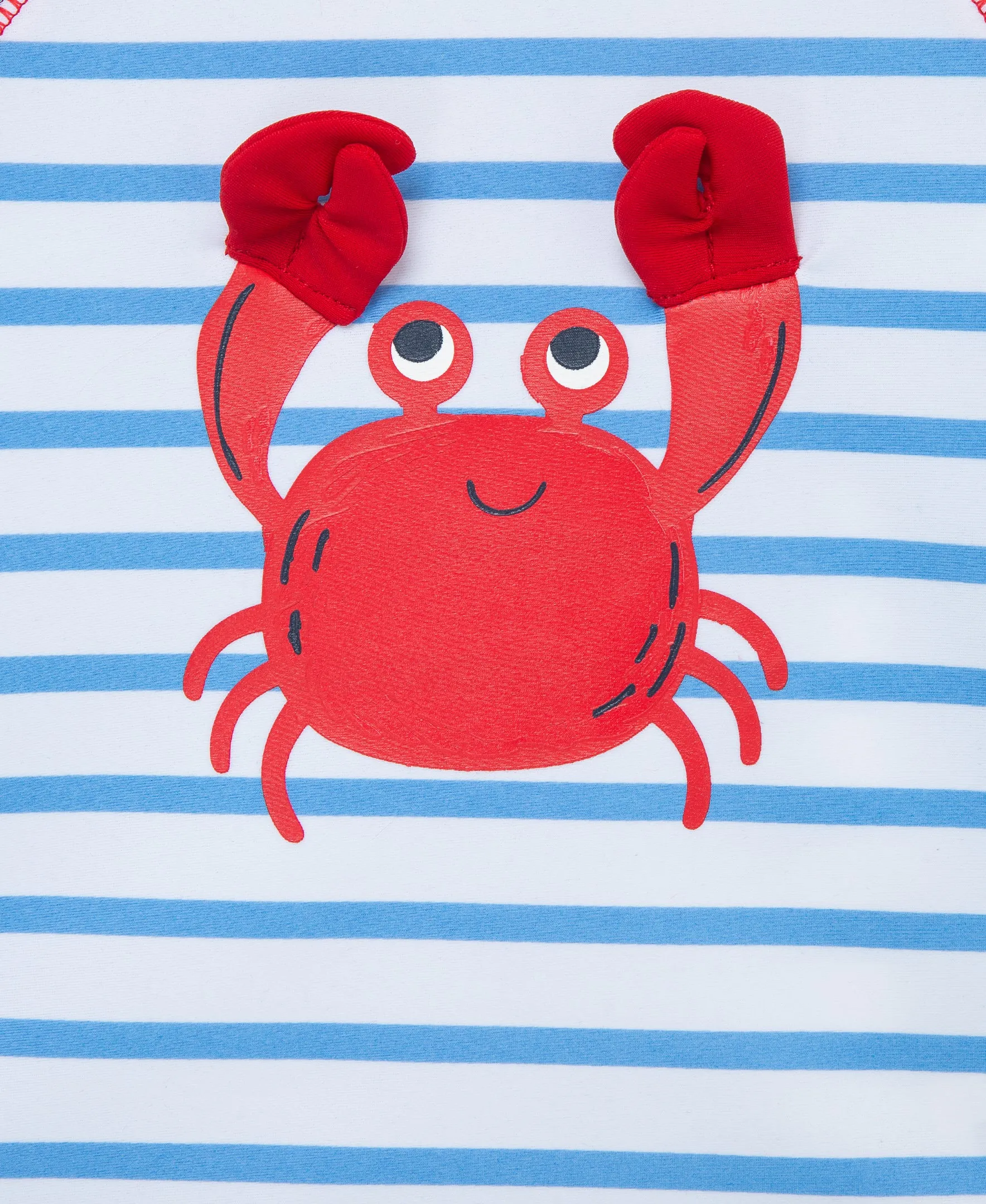 Crab Long Sleeve Toddler Rashguard (2T-4T)