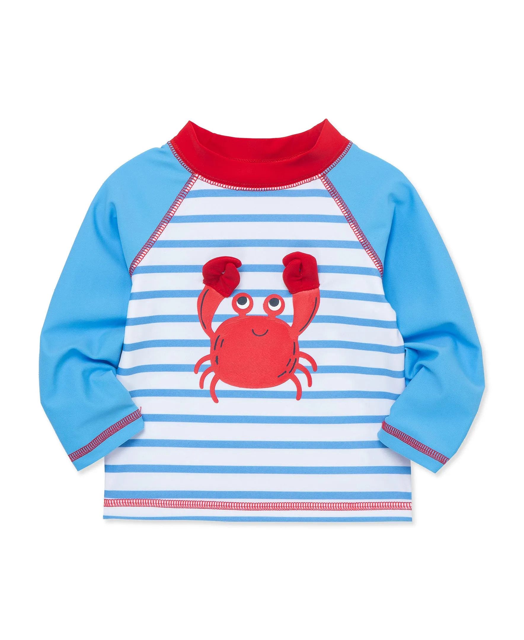 Crab Long Sleeve Toddler Rashguard (2T-4T)
