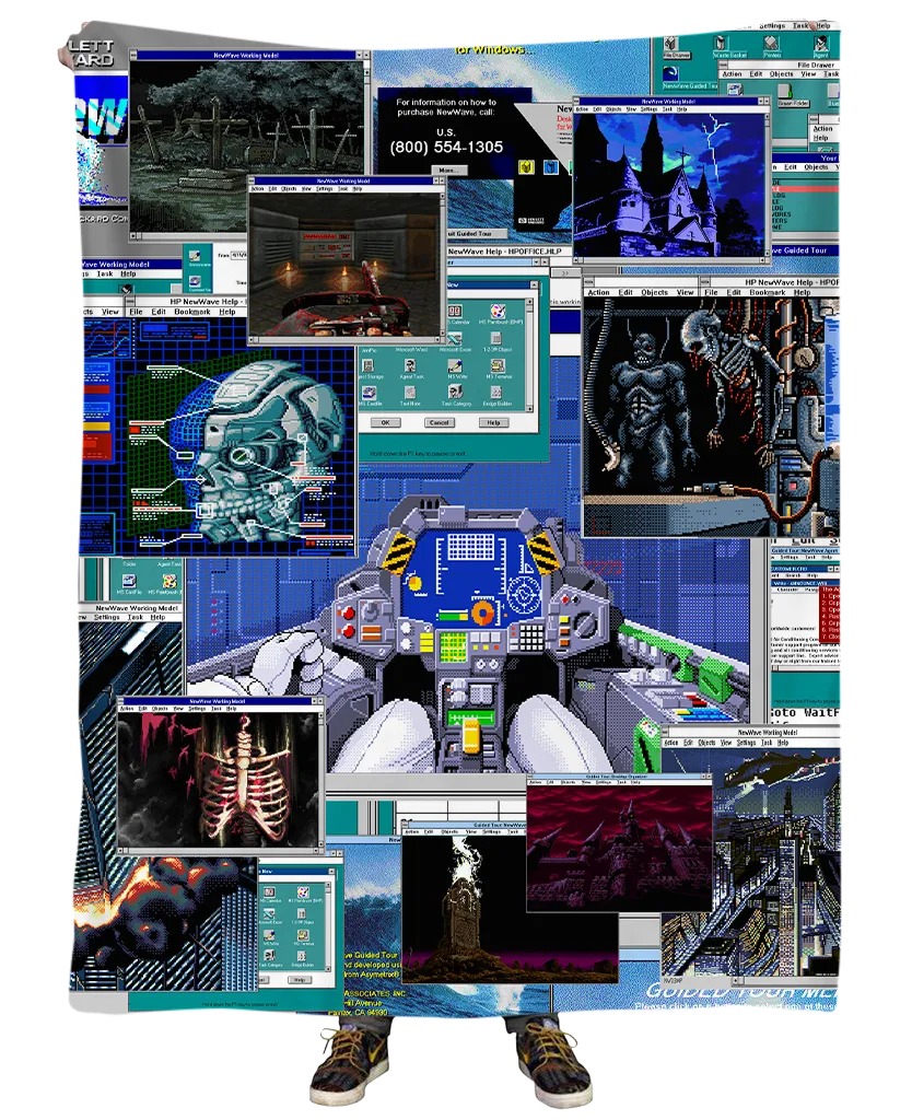 Cyberdemon Blanket